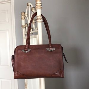 NWOT Bueno Brown Leather Handbag